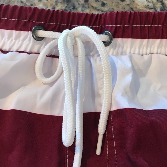 🌊CLUB ROOM Striped Bathing Suit - Picture 4 of 8